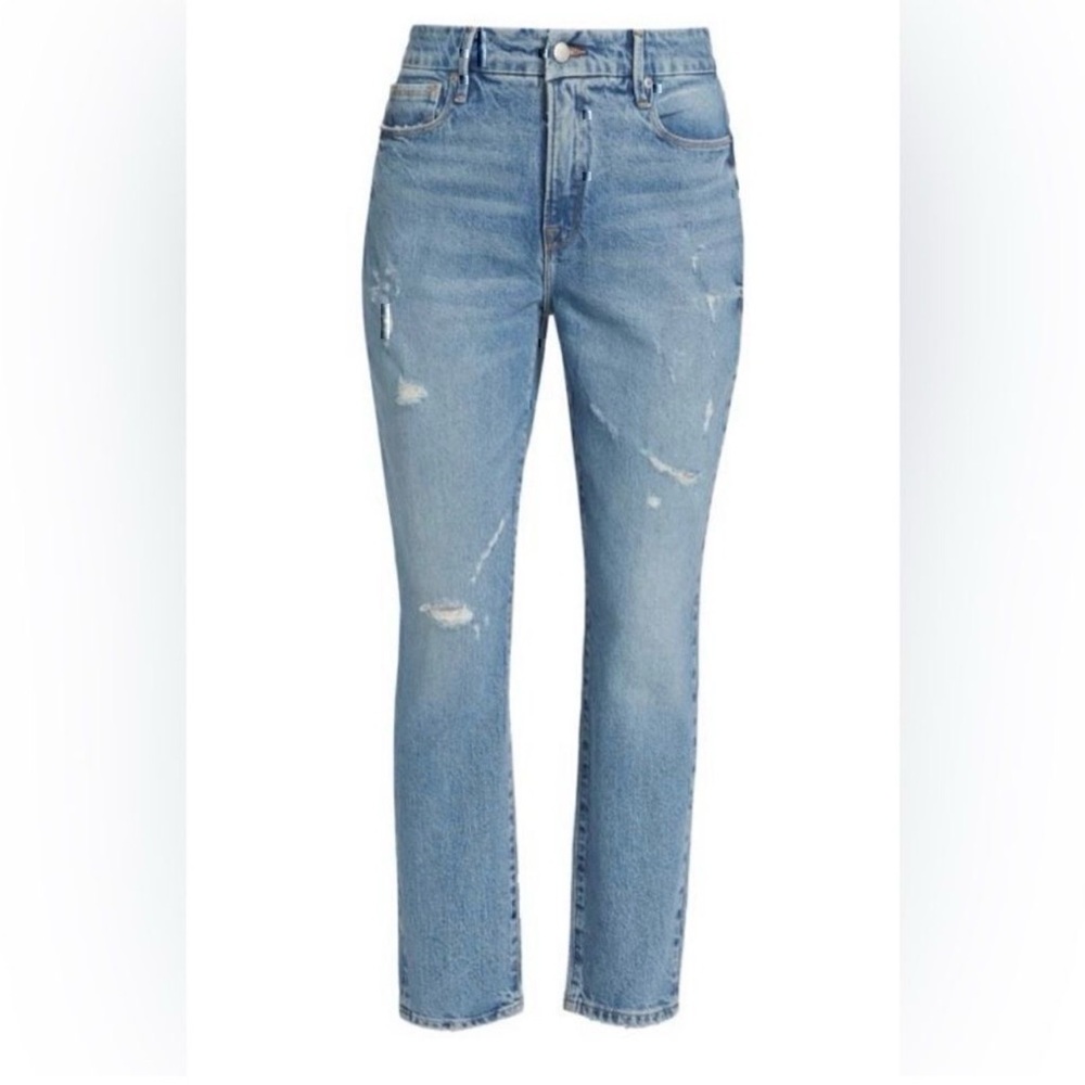 NWT Good American “Good Classic” High-Rise Stretch Jeans | Size 10